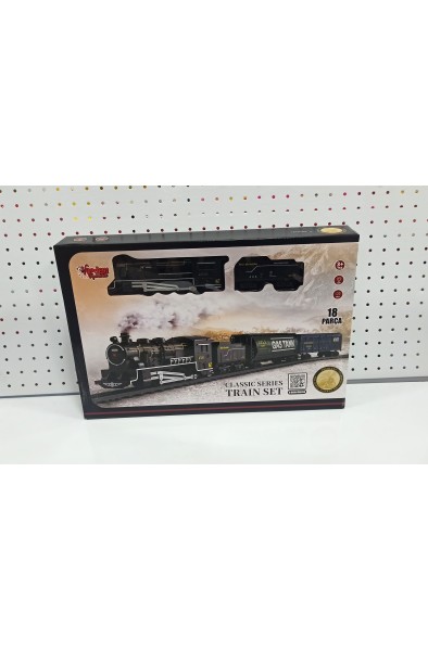 classıc tren 18 parça ışıklı ve sesli