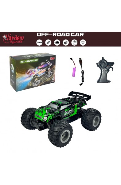off road car 15 km ışıklı kum.şarjlı arazi aracı