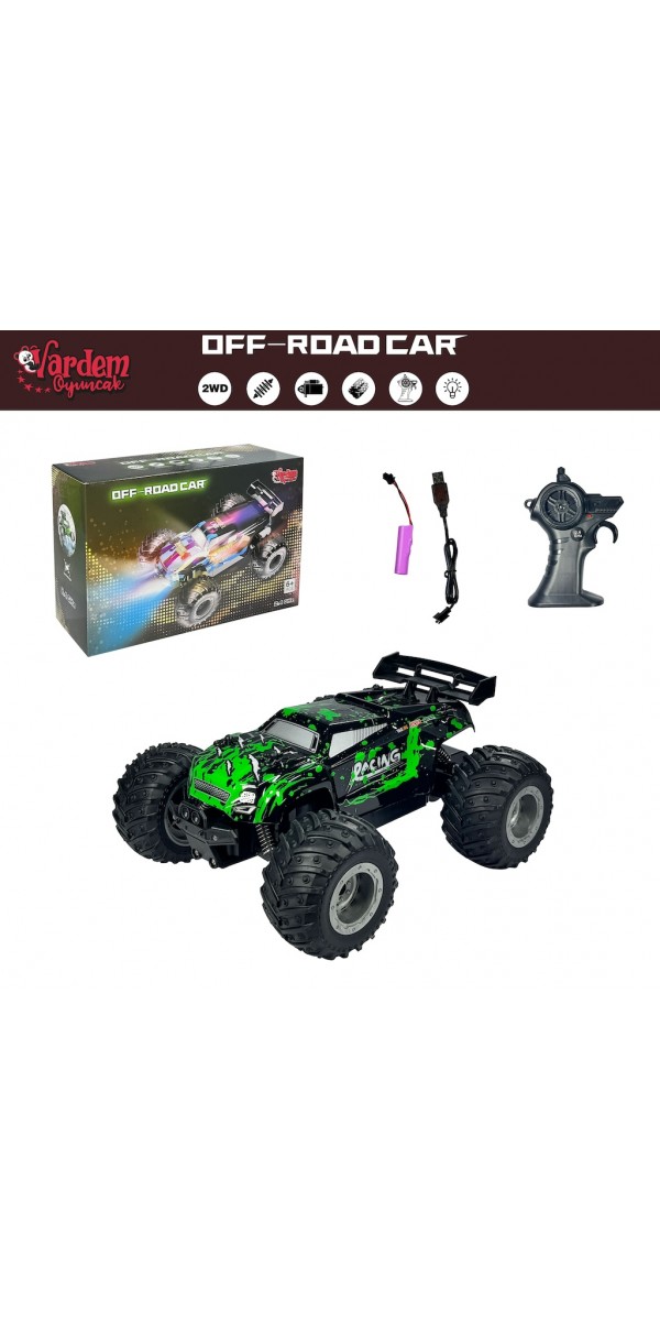 off road car 15 km ışıklı kum.şarjlı arazi aracı