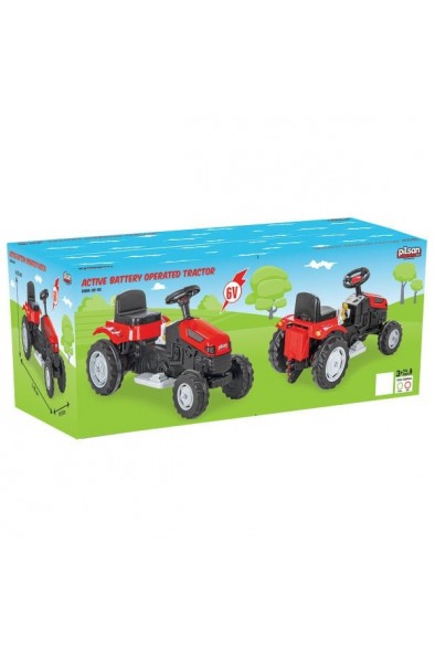 pilsan traktör 6 volt akülü