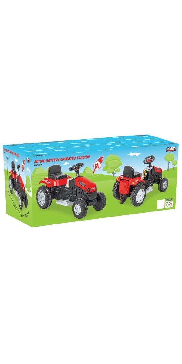 pilsan traktör 6 volt akülü