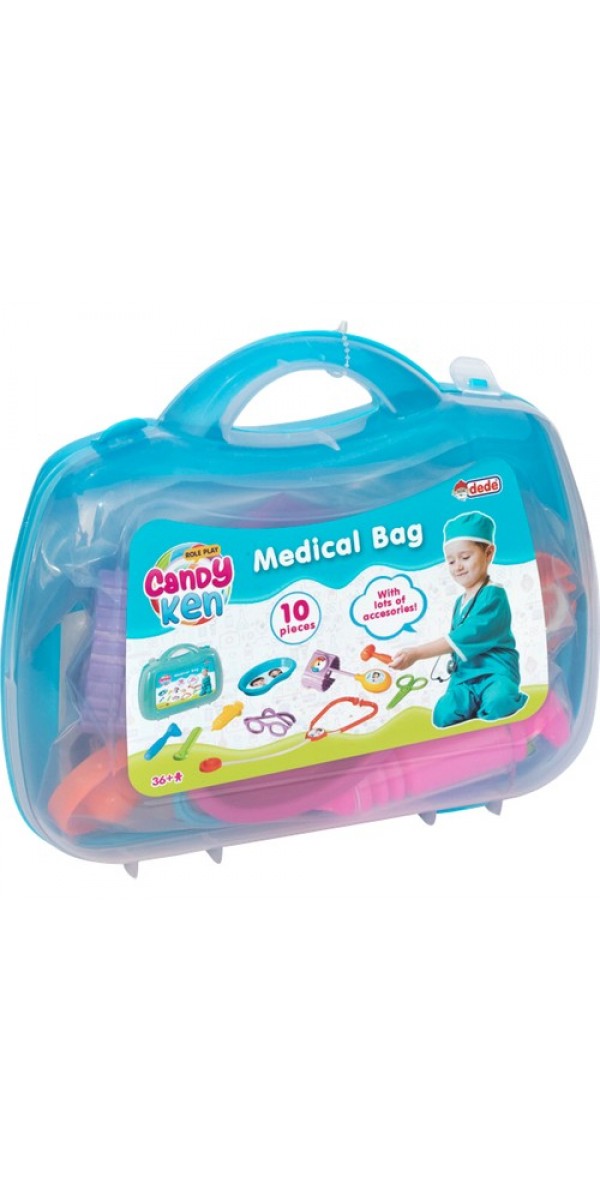 Candy Ken Çantalı Doktor Seti Karma