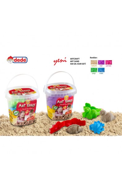 500 gr kinetik kum şekilli