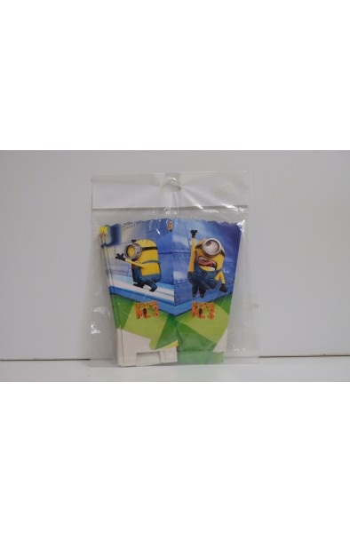 Minion Popcorn Kabı 10lu