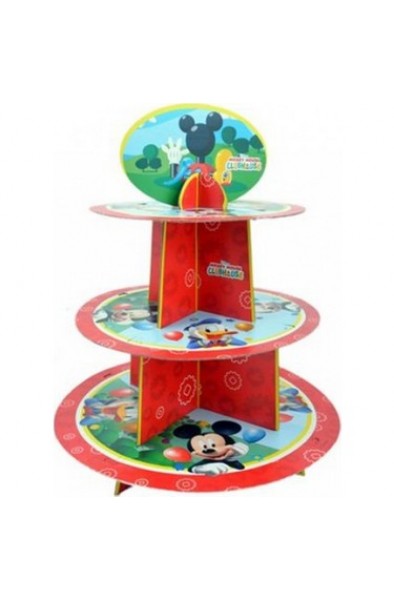 3 Katlı Mickey Mouse Cupcake