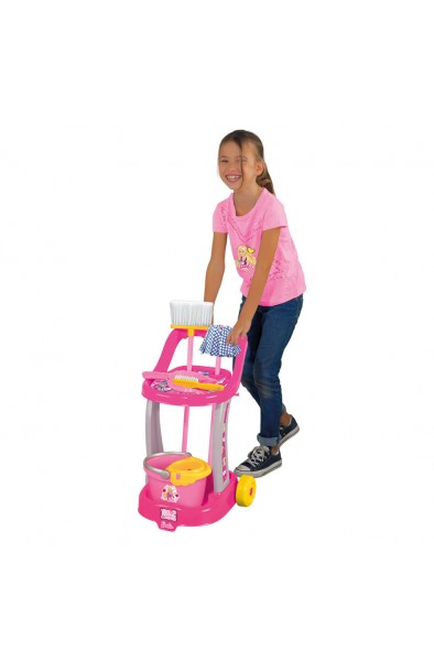 Barbie Temizlik Arabası