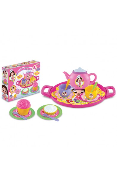 Niloya Kapkekli Çay Set