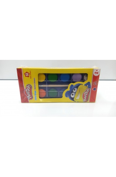 play doh 12 li sulu boya