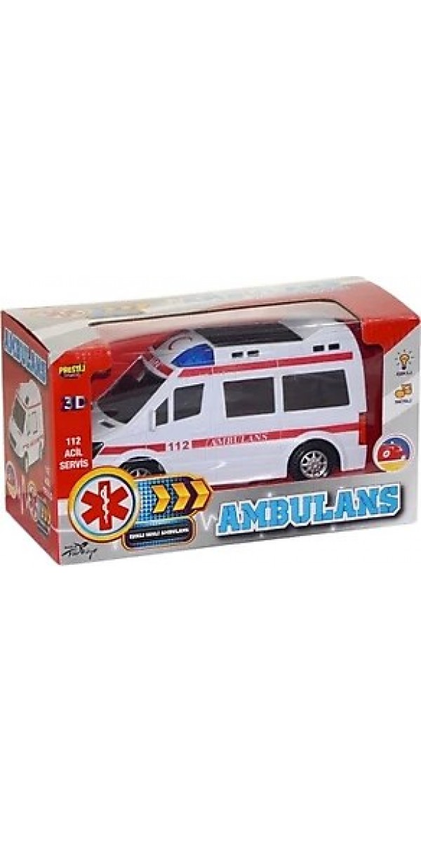 pilli ambulans sesli