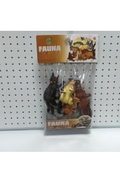 6 lı orman hayvanları büyük