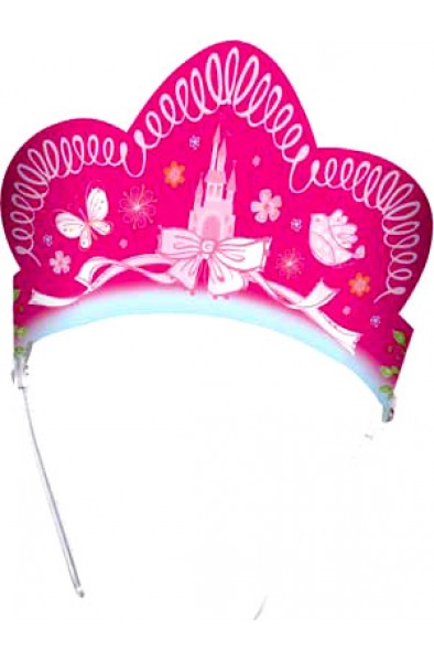 Disney Princess Karton Taç 6lı