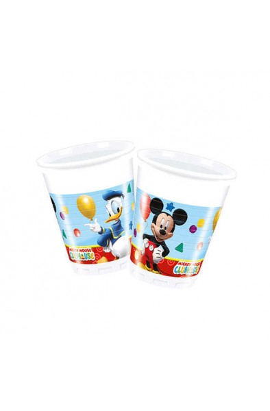 Mickey Mouse Donald 8'li Bardak