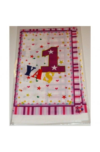 1 Yaş Mavi Pembe Örtüsü 120x180CM