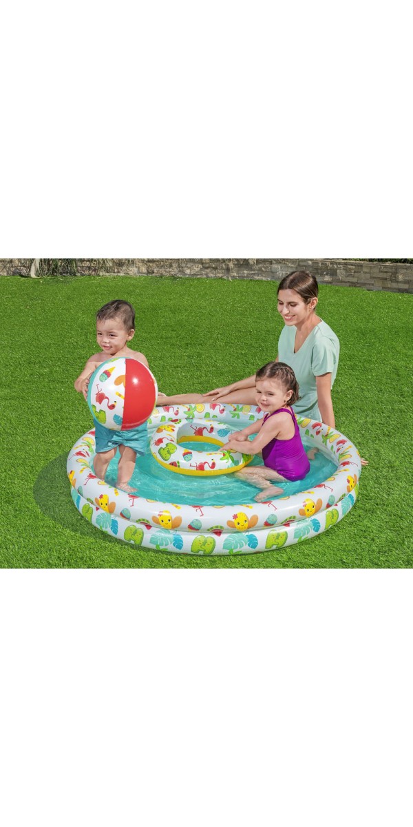 havuz 122*20 cm 8 (51 cm simit+41 cm deniz topu) HEDİYELİ