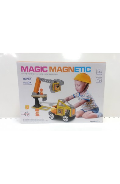 40 parça manyetik  lego inşaat set