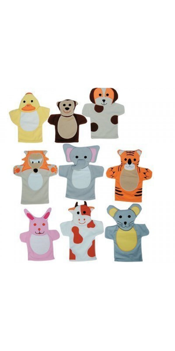 hayvanlar kukla(9 lu)