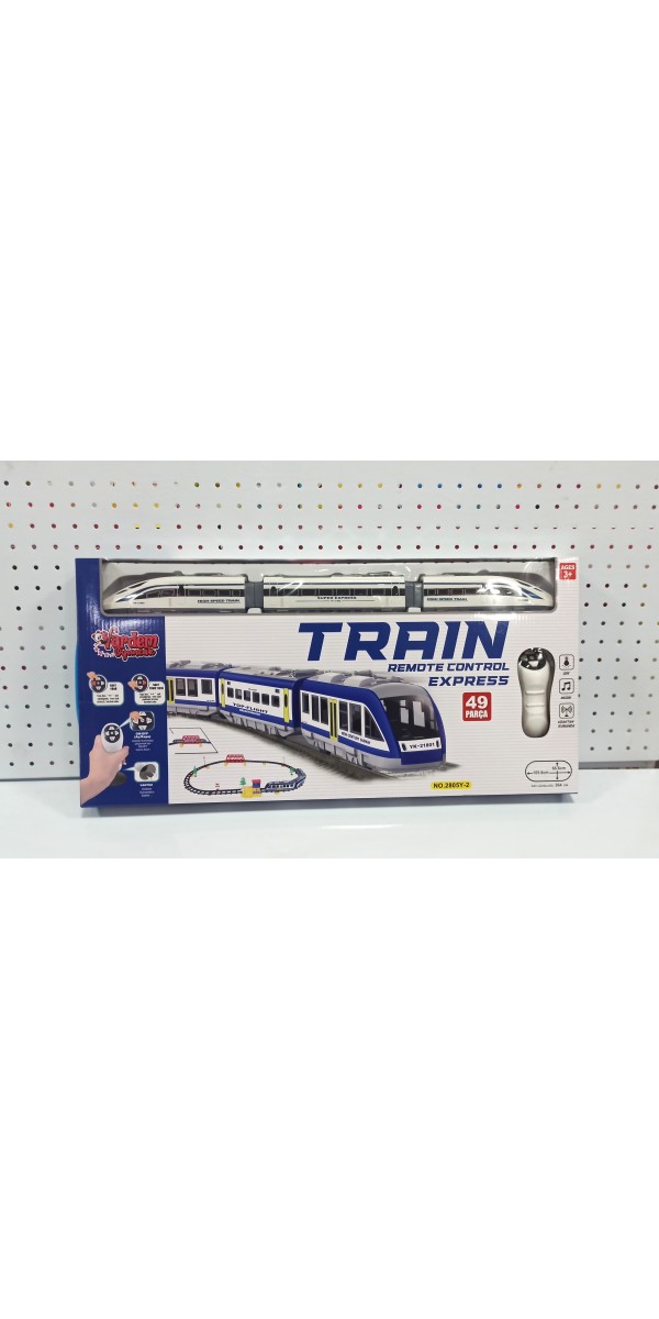 hız treni 49 parça ışıklı kumandalı