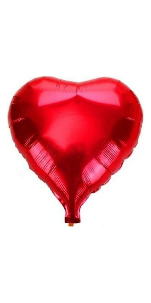 folyo kırmızı balon orta boy folyo kırmızı balon orta boy