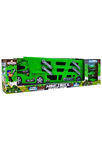 mınecraft tır araç taşıyıcı 3 arabalı