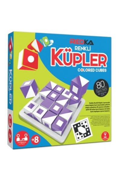 renkli küpler redka