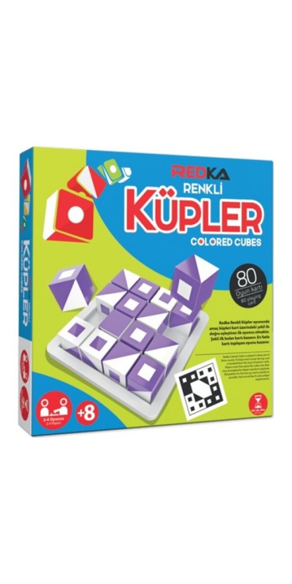 renkli küpler redka