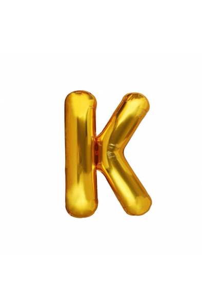 Gold K Harfi 40İNç/102CM