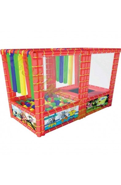 soft play kaydıraklı top havuzu (400*200*200) toplar hariç
