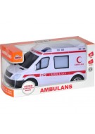 ambulans pilli ışıklı hareketli