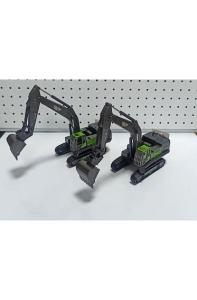 kepçe paletli metal (gövde 360 derece elle dönebilirli)